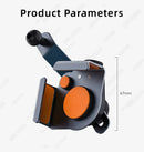 Aluminum Alloy Car Phone Holder Bracket Adjustable Multi-Angle Clasp Style Accessory for Arc Screen Mobile Phone Universal Mount