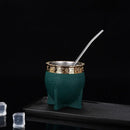 1PC Stainless Steel Double Wall Cup 200ml Insulated Tumbler Yerba Mate Tea Coffee Beer Drinking Mug Double Wall Stainless Cup