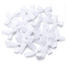 50Pcs/Lot 3.5*4cm Colourful Ribbon Bows Polyester Handmade Satin Bow DIY Sewing Crafts Decoration Gift Bouquets Party 2030