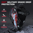 ARCCAPTAIN Welding Helmet 4 Sensors Auto Darkening Welding Mask For TIG MIG ARC Welder Machine Large View True Color 1/1/1/1