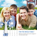 SEAGO Rechargeable Water Flosser Water Thread Oral Dental Irrigator Portable 3 Modes 200ML Tank Water Jet Waterproof IPX7 Home