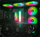 Wovibo 4 Tubo De Calor Cpu  Cooler Fan Ventilador Pwm 4Pin Argb Rgb Intel 115x1200 1700 2011 X79 X99 Amd Am4 Am5 Radiador