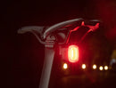 ROCKBROS Bike Light Smart Bicycle Rear Light Auto Brake Sensing IPX6 Waterproof Cycling Tail Lamp LED Type-C Charging Safety Bike Taillight