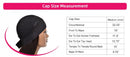 Natural Black 13x4 HD Transparent Lace Front Wig Brazilian Human Hair Wigs Pre-Plucked Body Wave 180% Density Lace Frontal Wig