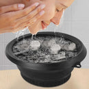 Protable Face Ice Bath Bowl for Facials Plunge Dipping Face Folding Ice Facials Washbasin Facials Skin Care Tool for Home Travel