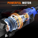 The Gloss Architect | 1400W Dual-Action Variable-Speed Car Polisher