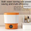 9L Portable Washing Machine With Blue Light Spin Dryer Mini Washer for Underwear Sock Bra Travel Home Use 2023 New