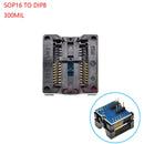 Sop8/Sop14/Sop16/Sop20/Sop28/44/Tssop8/Tssop16/Tssop20/Tssop28/TQFP32/LQFP44转DIP编程器适配器插座 150/208/173/300mil