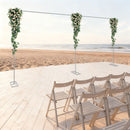 The Aisle | 3x6m Heavy-Duty Galvanized Wedding Backdrop Frame Kit for Events & Banquets