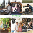 The Bivouac Breeze | 20000mAh Rechargeable Portable Camping Fan with LED Lantern