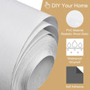 Wood Grain Tape, 5.91"x16 Ft Peel and Stick with Scraper for Furniture (White)