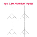 SH 290cm Aluminum Alloy Light Stand for Camera Ring Light Live Youtube Cellphone Video and Apply to Photography Softbox Fixed