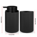 Foaming Hand Soap Dispenser Refillable Matte Soap Pump Dispenser for Bathroom&Kitchen Hand and Dish Liquid Foam Bottle