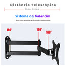 14-42 Inch Hinged Bracket for Monitor Wall Panel Bracket for TV Bracket for Wall Tv Bracket for Monitor