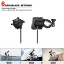 Sportneer Magnetic Stationary Bike Stand 6 Level Resistance Adjustable for Indoor Riding Bike Trainer for 26-28" & 700C Wheels