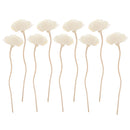9pcs Fireless Aroma Dried Flower Cane Essential Oil Diffuser Aromatherapy Sticks Replacement Diffuser Rods Rattan Diffuser Stick
