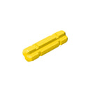 Gobricks 10PCS DIY Part 32062 High-Tech Axle 2 Notched Bricks Building Blocks Educational High-Tech Spare Kid Toy Boy Girls Gift