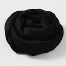 Solid Color Cotton Linen Scarf for Women Lady Literature Anti-sunburn Long Tassel Scarves Autumn Soft Gauze Wrap Shawls New