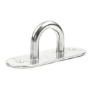 Stainless Steel 304 Fixed Pad Eye Plate Deck Door Buckle Staple Ring Wall Hook U-Shaped Ceiling Mount Hanger