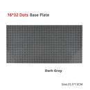 Classic Baseplate 32*32 16X32 16X16 Dots Building Blocks Bricks Base Plates DIY Plastic Board Building Blocks Construction Toys