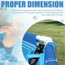 Pool Cup Holder for Above Ground Pools Pool Drink Holder Plastic Drinks Cup Holder for 2 Inch Or Less Poolside Round Top Bar