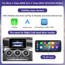 Linux Touch Screen for Mercedes Benz W205 GLC C V Class w447 2015-2019 GPS With Wireless Carplay Android Auto Car Multimedia