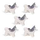 Compatible Animals Building Blocks for Children MOC golden hair Police dog husky bulldog chihuahua model bricks kids DIY Toys 5p