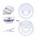 Led Selfie Ring Light Mobile Phone Lens Lamp Photo Night Light Mirror Neon Sign Selfie Ring Makeup Lightings For IPhone Xiaomi