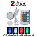 适用于Bambu Lab LED灯套件001硬件Bambulab灯套件LED灯零件模型3D打印零件