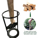 Manual Firewood Distributor - Firewood Distributor Wedge Hatchet - Handmade Cast Iron Kindling Firewood Splitter,Outdoor Tools