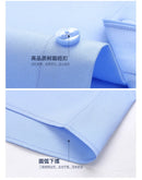 2025 New Bamboo Fiber Men's Long Sleeve Shirt Business Banquet Formal Social Comfortable Black Shirt Super Large 5XL 6XL 7XL 8XL