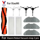 For Xiaomi Mi Robot Vacuum-Mop 2 Pro/Lite MJST1SHW MJSTL Hepa Filter Mop Cloth Main Side Brush Mijia Vacuum Cleaner Accessories