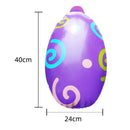 Easter Outdoor Party Games for Family Bunny Potato Sack Race Jumping Bags Kids Easter Egg Spoon Race Eggs Hunt Games Party Favor