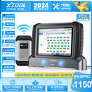 XTOOL INPLUS IP919PRO 汽车诊断仪 汽车工具 ECU编码编程 42+服务 带CANFD DOIP 拓扑 FCA