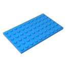 高砖 10个 MOC 板 6 x 10 兼容 3033 拼装颗粒积木零件 DIY积木块科技零件玩具
