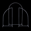 Crown Metal Arch Set Wedding Background Decorative Flower Stand Birthday Party Outdoor Balloon Ornament Irregular Shape