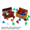 Marumine 50PCS Tile Special 1x2 Ingot Bar Gold Money Pirate MOC Brick Part 99563 Assembles Particles Building Blocks Accessories