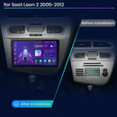 Junsun安卓无线CarPlay车载收音机，适用于西亚特Leon MK2 2005-2012，车载智能系统DSP SWC RDS GPS FM BT