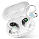 Wireless Earbuds, Bluetooth 5.3 On-Ear Headset, Noise Cancelling Mic, 48H Playtime Sports Headphones for Workout/Running.