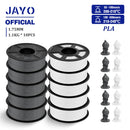 JAYO PLA PLA PLUS ABS PETG SILK Filament 1.75MM 10 Rolls / Set Refills Non-toxic PLA Meta 3D Printer Filament DIY Gift