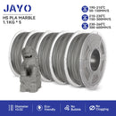 JAYO 3D Filament High Speed PLA Marble 5.5KG HSPLA MB 1.75mm Neatly Wound Good Toughness Colorful for FDM 3D Printing Materials