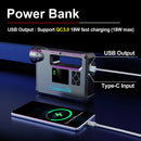 5 in 1 Car Jump Starter with air Compressor Portable Flashlight Starting Device Power Bank Battery Automotive Booster start