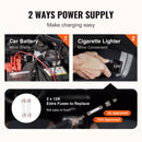 SucceBuy Electric Car Jack 5 Ton Hydraulic Jack with Electric Impact Wrench Portable Car Lift  for SUV Sedan Truck Change Tires