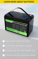 The Iron Core | 12.8V 180AH LiFePO4 Deep Cycle Battery for Solar & Off-Grid