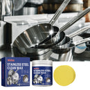 Metal Polishing Cream Stainless Steel Polish Wax Multifunctional Rust Remover Cleaner for Pot Bottom Black Scale Aluminum