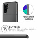 适用于华为P30 Pro手机壳 硬质装甲手机壳 适用于华为P30 Pro P30PRO 钱包信用卡套 滑动保护盖 适用于P30