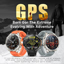 The Milestone Recon | 1.7'' HD GPS Military Smartwatch with Flashlight