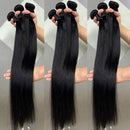 The Loom Ledger | 3-Piece Brazilian Straight Hair Bundle Set with 2x6 Lace Closure