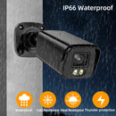 8MP Wired CCTV Analog Security Camera Full Color Night Vision Outside Street Waterproof AHD Bullet Video Surveillance Camera BNC