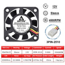 2个 GDSTIME 40MM 散热风扇 DC 5V 12V 24V 40x40x10mm 双滚珠迷你冷却风扇 4010 轴流风扇 40MM 适用于 3D 打印机、DVR、NAS 散热